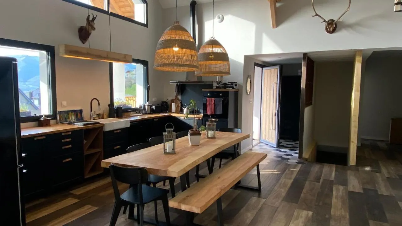 Villa Le Chalet De Castille - Chalet Pyreneen Grand Confort - Spa Beaucens Francia
